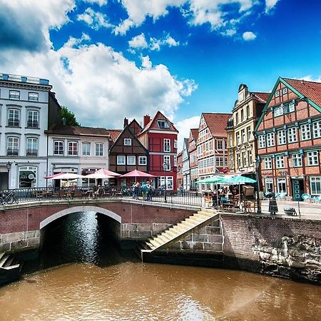 Die Stader Ferienwohnung Mit Terrasse Zewnętrze zdjęcie