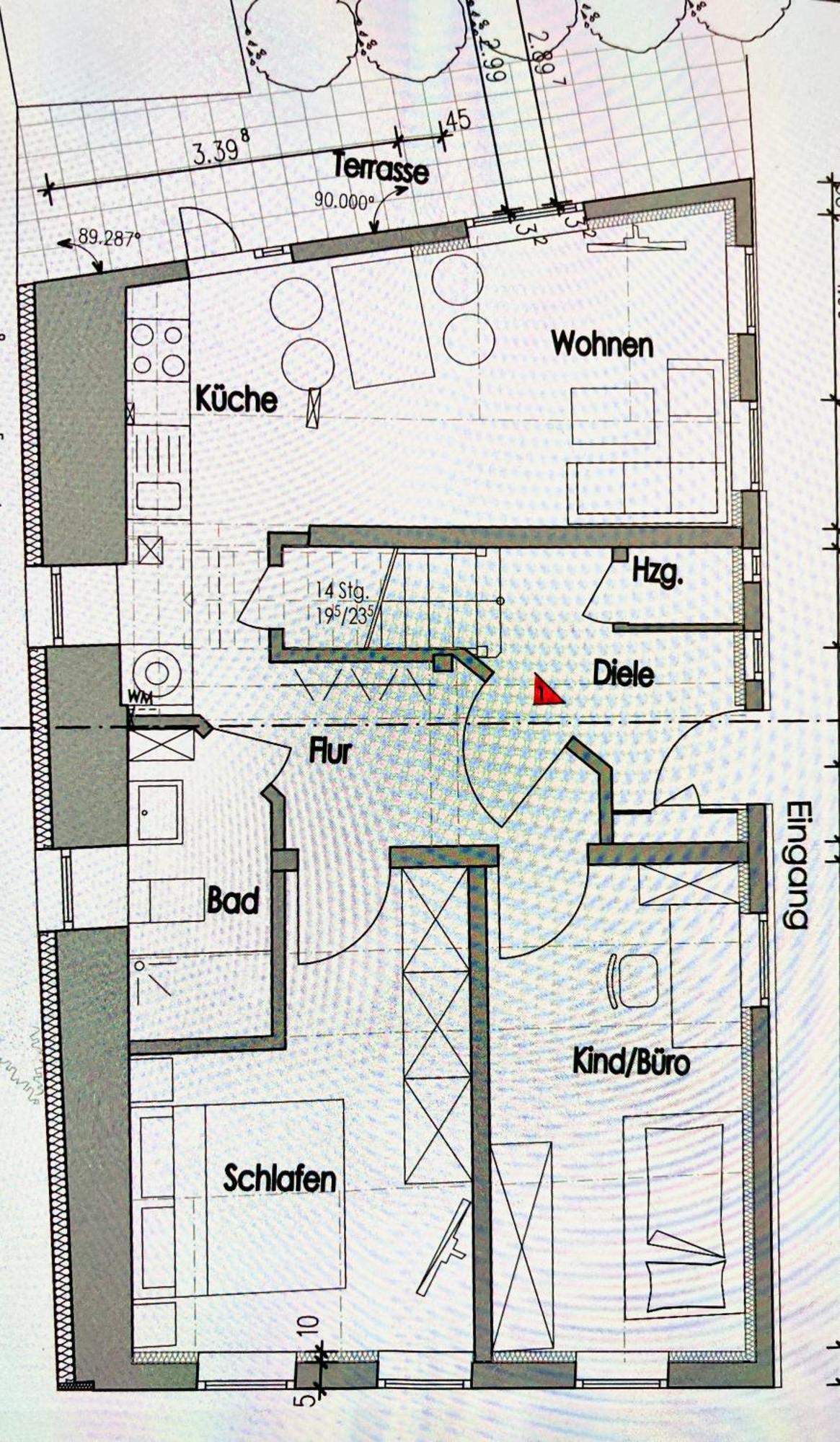 Die Stader Ferienwohnung Mit Terrasse Zewnętrze zdjęcie
