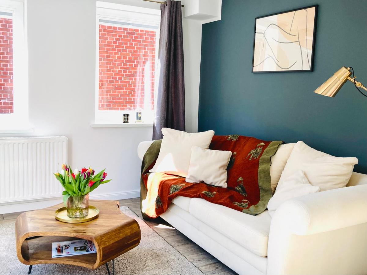 Die Stader Ferienwohnung Mit Terrasse Zewnętrze zdjęcie
