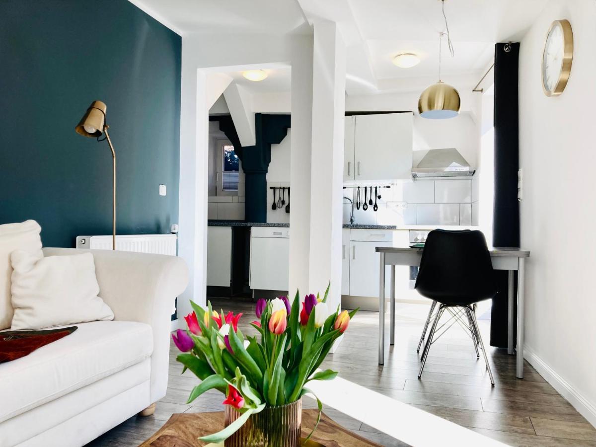 Die Stader Ferienwohnung Mit Terrasse Zewnętrze zdjęcie