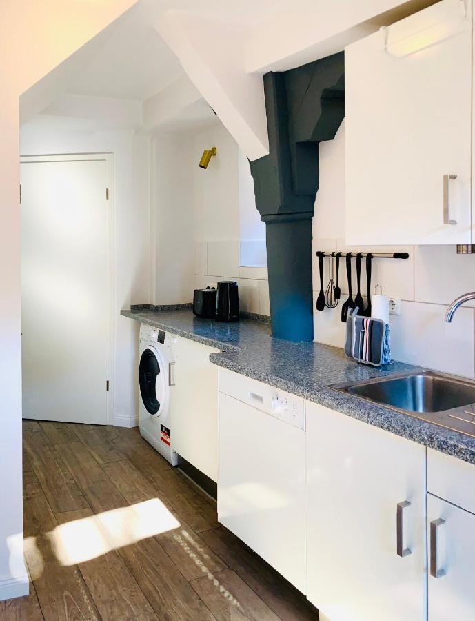 Die Stader Ferienwohnung Mit Terrasse Zewnętrze zdjęcie